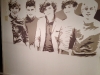 One Direction muurschildering